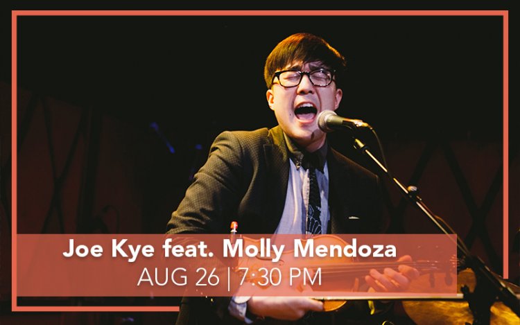 ECA Presents Joe Kye feat. Molly Mendoza (Livestream) Photo courtesy of Edmonds Center for the arts 